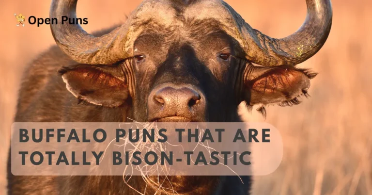 Looking for wild wordplay? Stampede through 170+ of the best buffalo puns, hilarious bison one-liners, Instagram captions, and game-day Bills jokes.