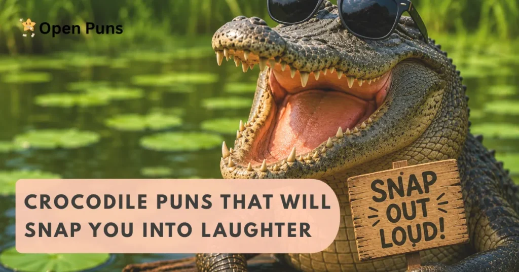 Crocodile Puns That Will Snap You Into Laughter