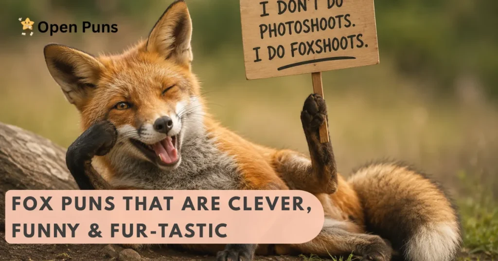 Best Fox Puns: Clever, Funny & Fur-Tastic Wordplay