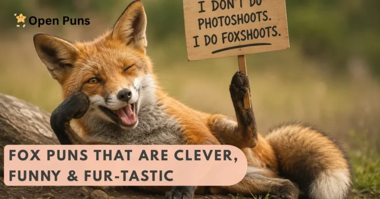 Best Fox Puns: Clever, Funny & Fur-Tastic Wordplay
