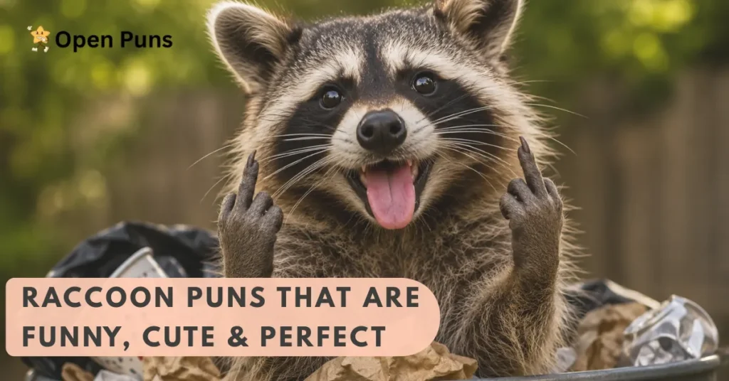 Raccoon Puns That Are Funny, Cute & Perfect for Captions